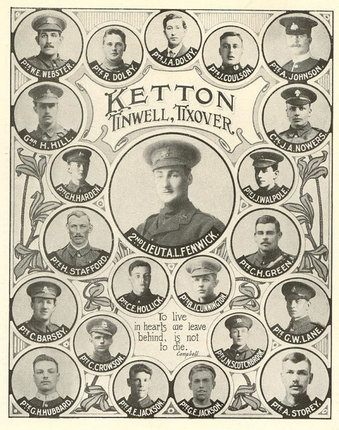 Ketton war roll of honour
