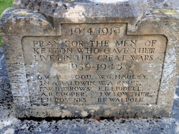 Ketton war memorial